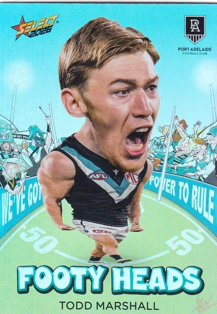 Todd Marshall #FH77 Port Adelaide Power | 2026 Select AFL Footy Stars - Footy Heads