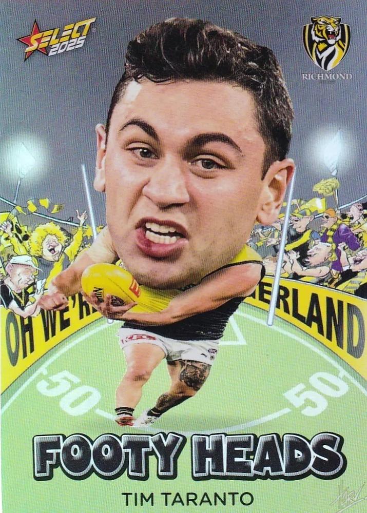 Tim Taranto #FH83 Richmond Tigers | 2025 Select AFL Footy Stars - Footy Heads