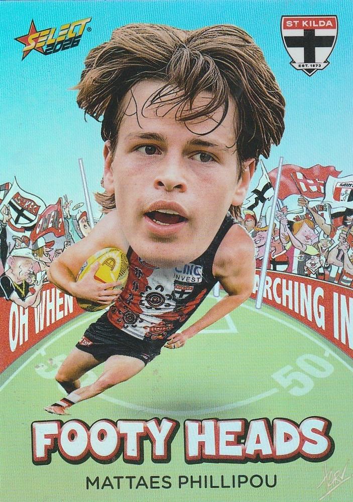 Mattaes Phillipou #FH88 St. Kilda Saints | 2026 Select AFL Footy Stars - Footy Heads