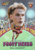 Will Ashcroft #FH8 Brisbane Lions | 2025 Select AFL Footy Stars - Footy Heads