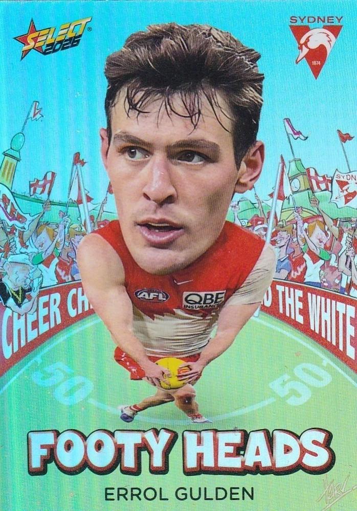 Errol Gulden #FH92 Sydney Swans | 2026 Select AFL Footy Stars - Footy Heads