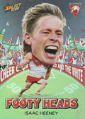 Isaac Heeney #FH93 Sydney Swans | 2025 Select AFL Footy Stars - Footy Heads