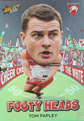 Tom Papley #FH94 Sydney Swans | 2025 Select AFL Footy Stars - Footy Heads