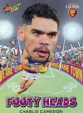 Charlie Cameron #FH9 Brisbane Lions | 2025 Select AFL Footy Stars - Footy Heads
