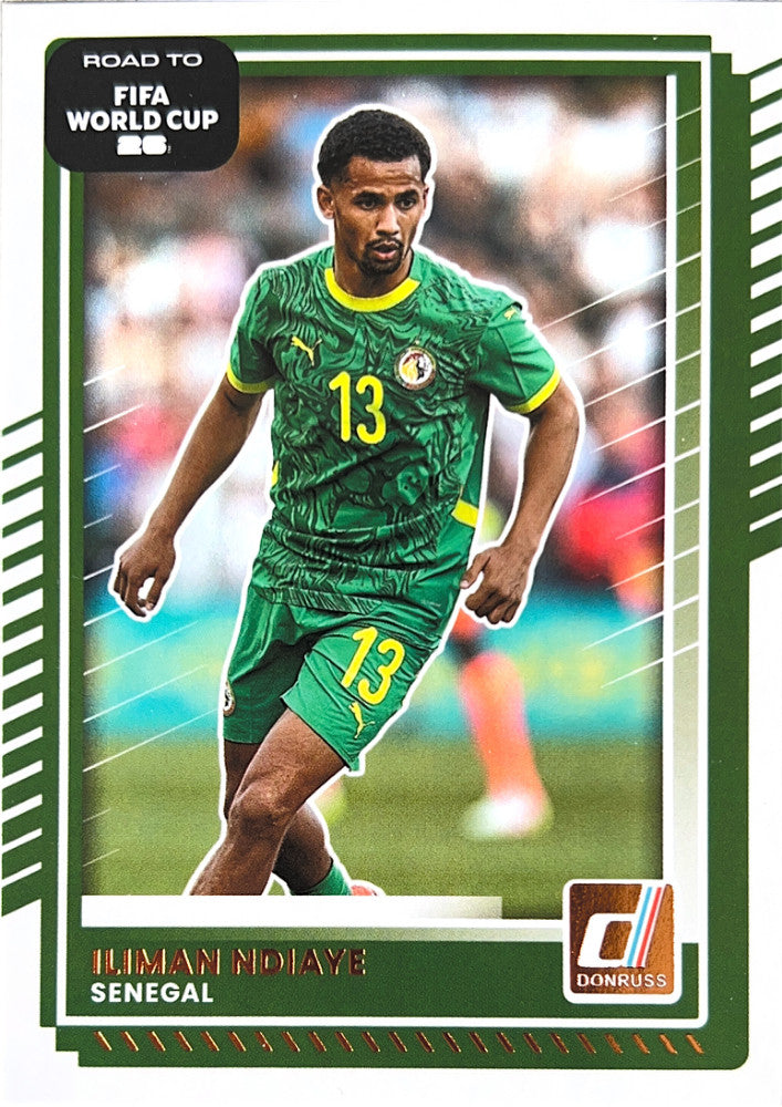 Iliman Ndiaye #5 Senegal | 2025-26 Donruss Road to FIFA World Cup