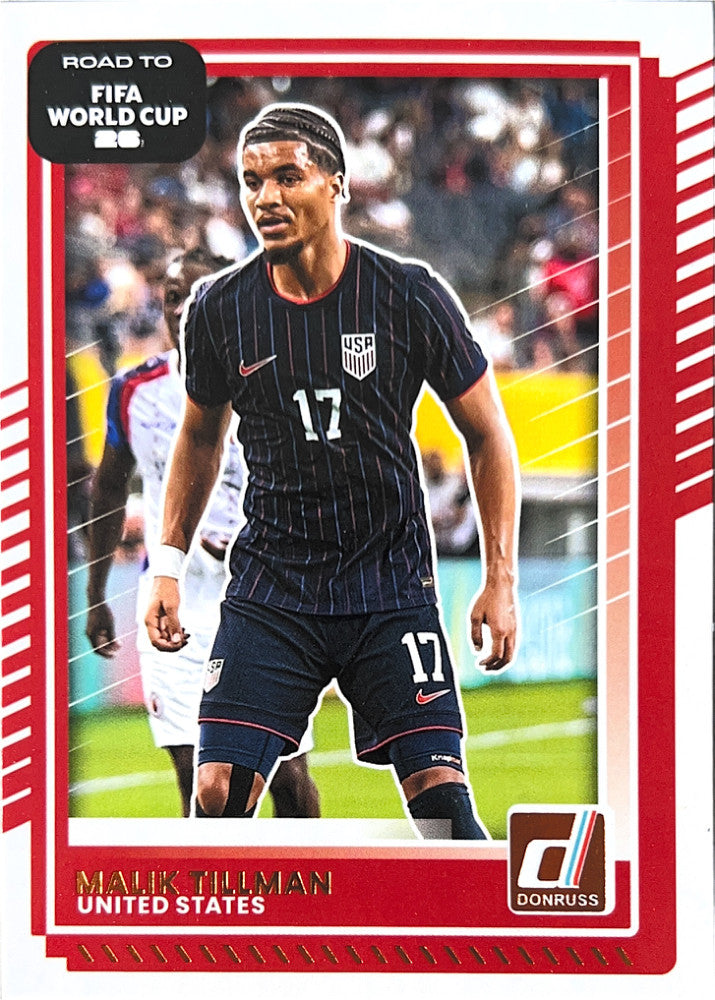 Malik Tillman #27 USA | 2025-26 Donruss Road to FIFA World Cup