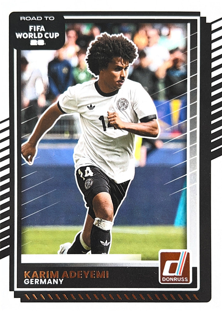 Karim Adeyemi #31 Germany | 2025-26 Donruss Road to FIFA World Cup