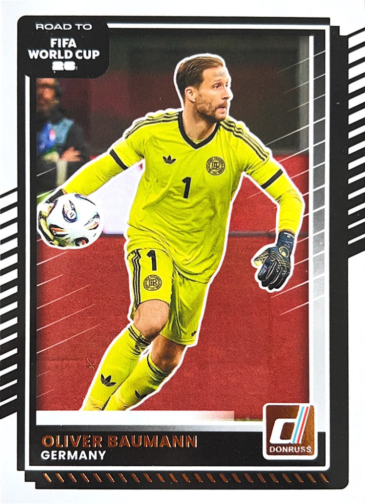 Oliver Baumann #32 Germany | 2025-26 Donruss Road to FIFA World Cup