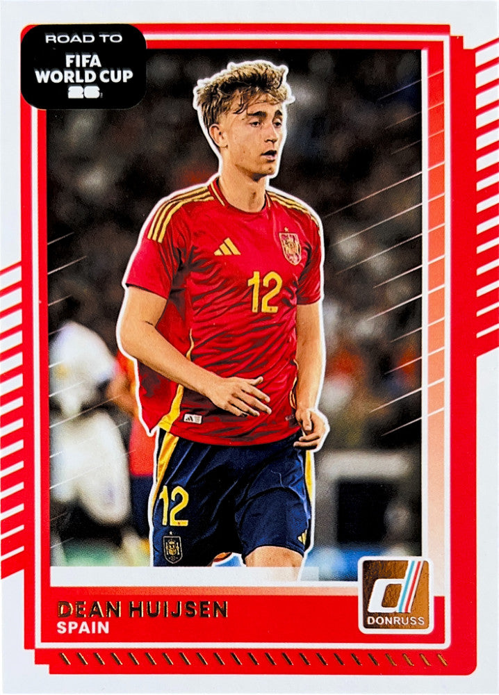 Dean Huijsen #9 Spain | 2025-26 Donruss Road to FIFA World Cup