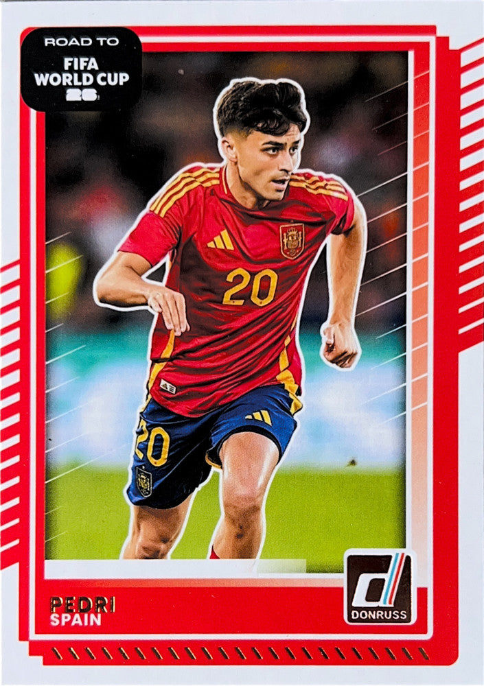 Pedri #11 Spain | 2025-26 Donruss Road to FIFA World Cup