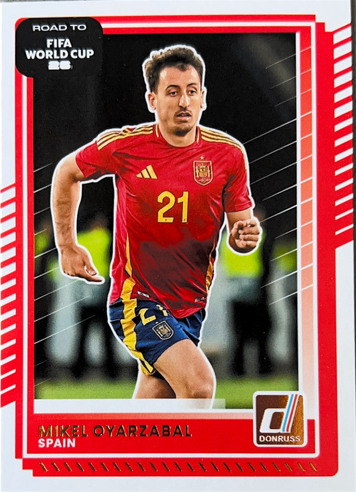 Mikel Oyarzabal #15 Spain | 2025-26 Donruss Road to FIFA World Cup