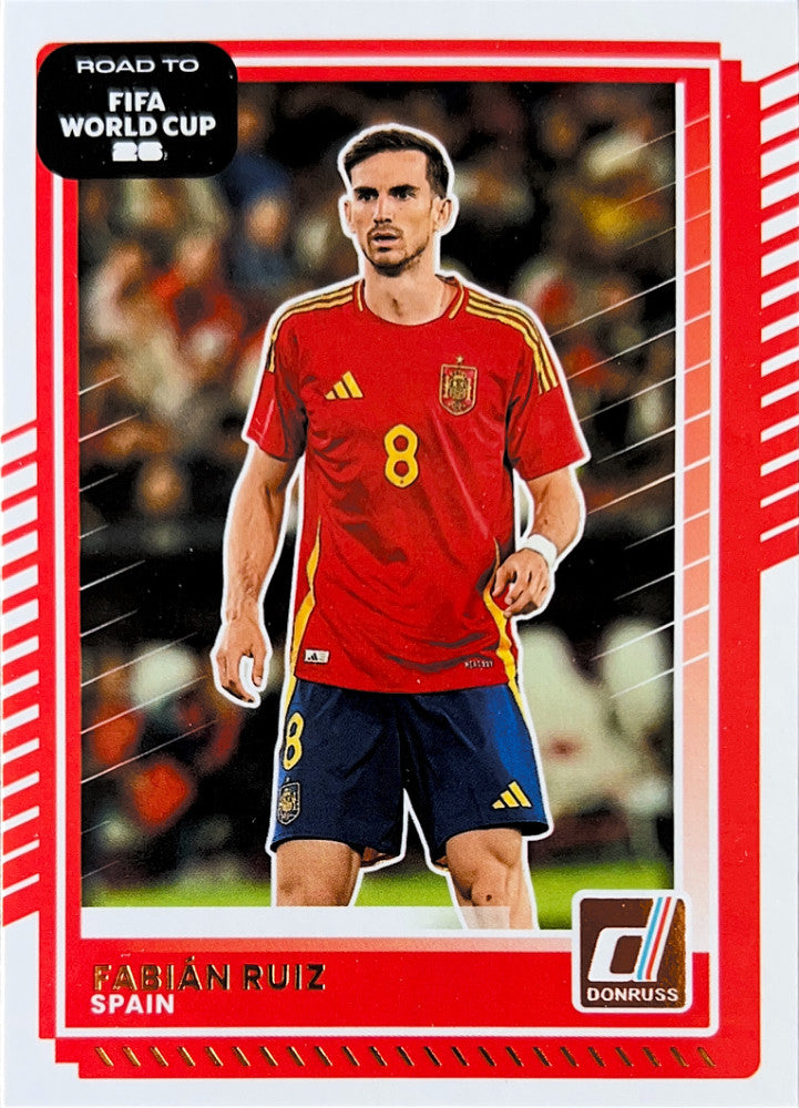 Fabian Ruiz #17 Spain | 2025-26 Donruss Road to FIFA World Cup