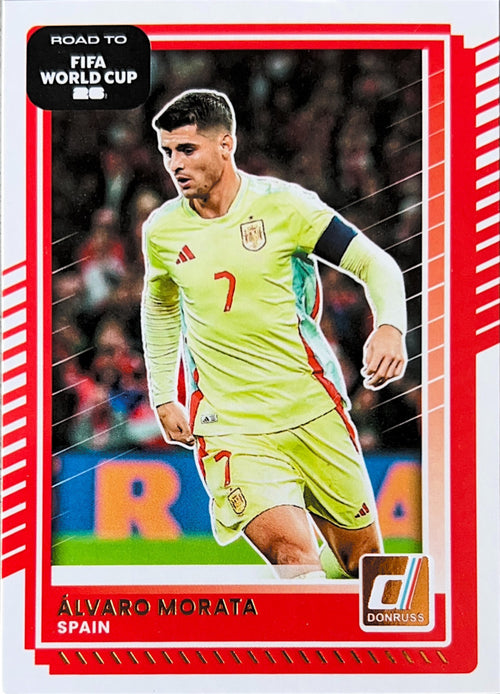 Alvaro Morata #18 Spain | 2025-26 Donruss Road to FIFA World Cup