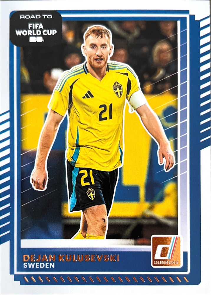 Dejan Kulusevski #83 Sweden | 2025-26 Donruss Road to FIFA World Cup