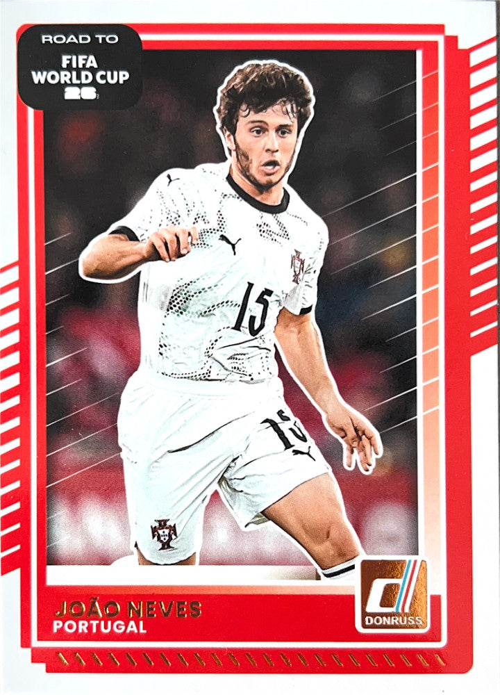 Joao Neves #86 Portugal | 2025-26 Donruss Road to FIFA World Cup