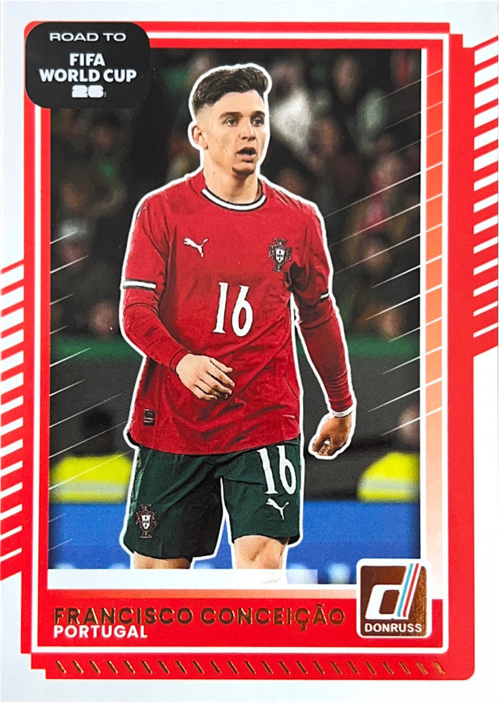 Francisco Conceicao #88 Portugal | 2025-26 Donruss Road to FIFA World Cup