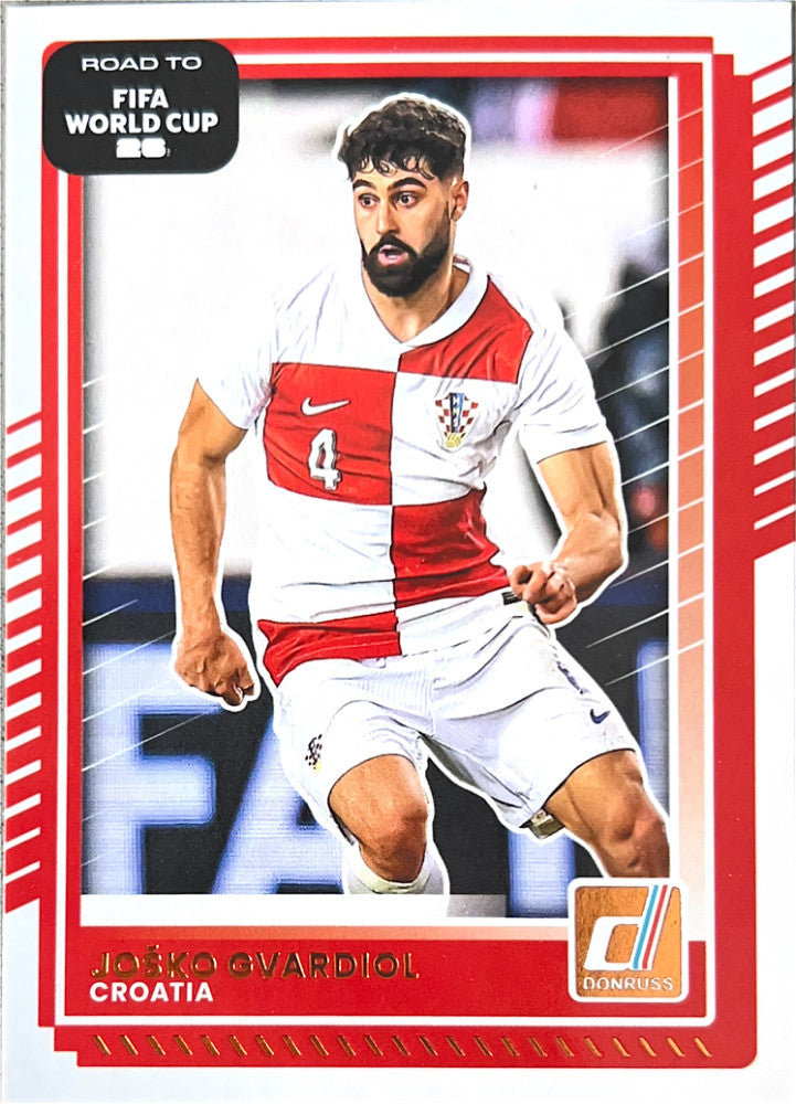 Josko Gvardiol #57 Croatia | 2025-26 Donruss Road to FIFA World Cup