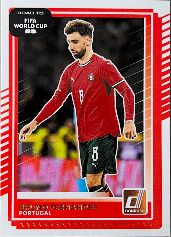 Bruno Fernandes #90 Portugal | 2025-26 Donruss Road to FIFA World Cup