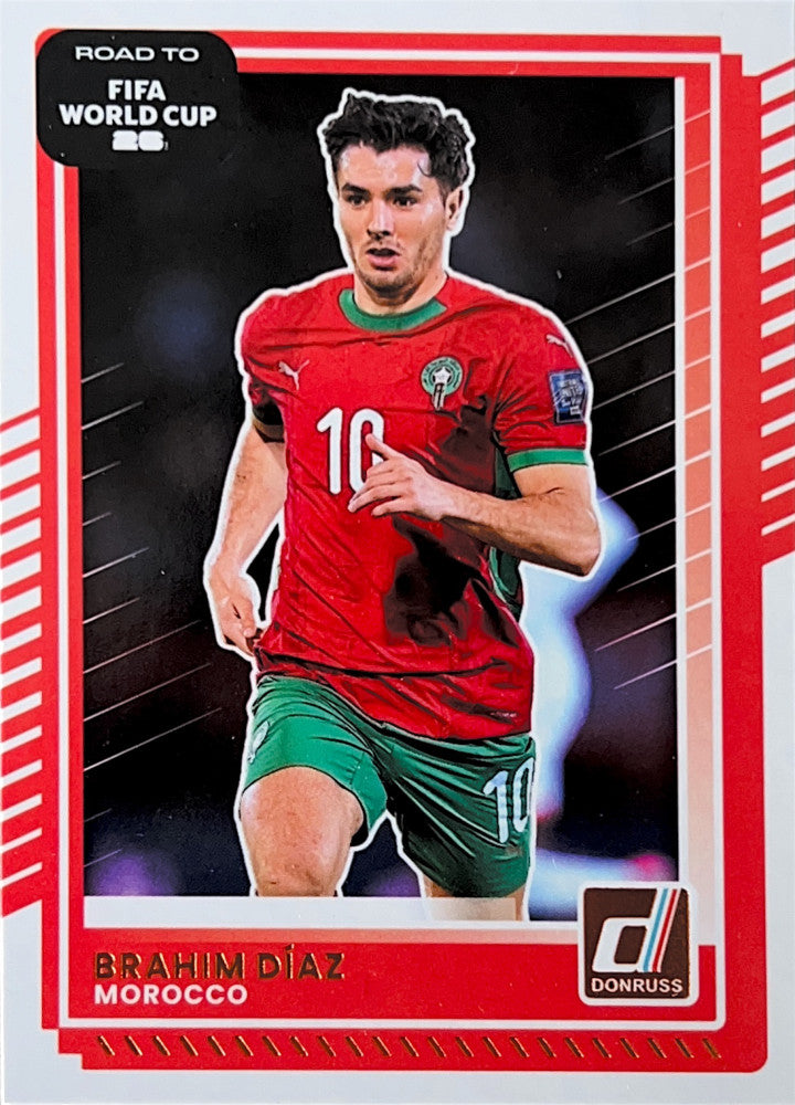 Brahim Diaz #96 Morocco | 2025-26 Donruss Road to FIFA World Cup