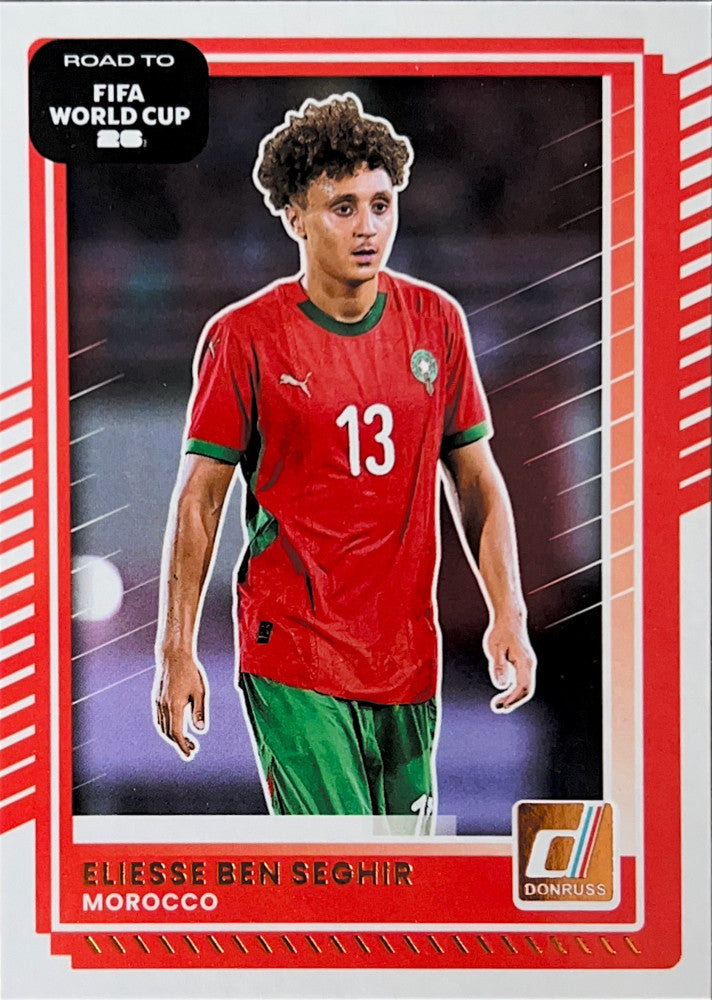 Eliesse Ben Seghir #98 Morocco | 2025-26 Donruss Road to FIFA World Cup