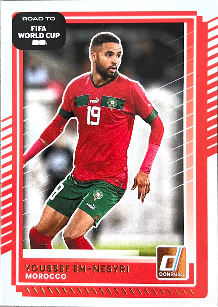 Youssef En-Nesyri #100 Morocco | 2025-26 Donruss Road to FIFA World Cup