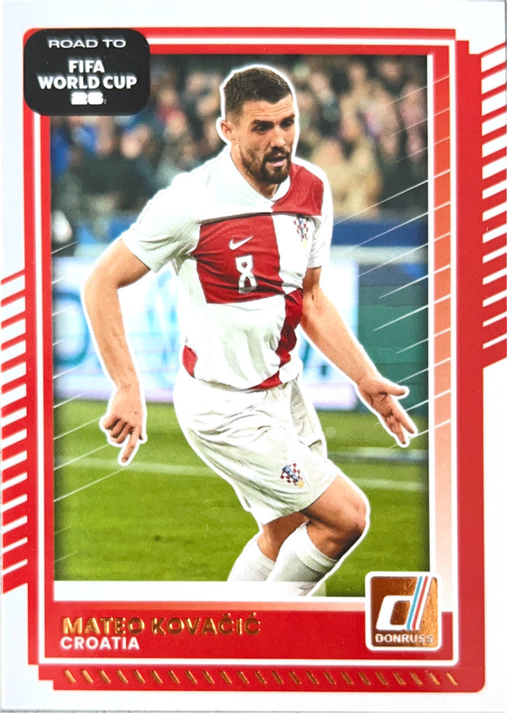 Mateo Kovacic #59 Croatia | 2025-26 Donruss Road to FIFA World Cup