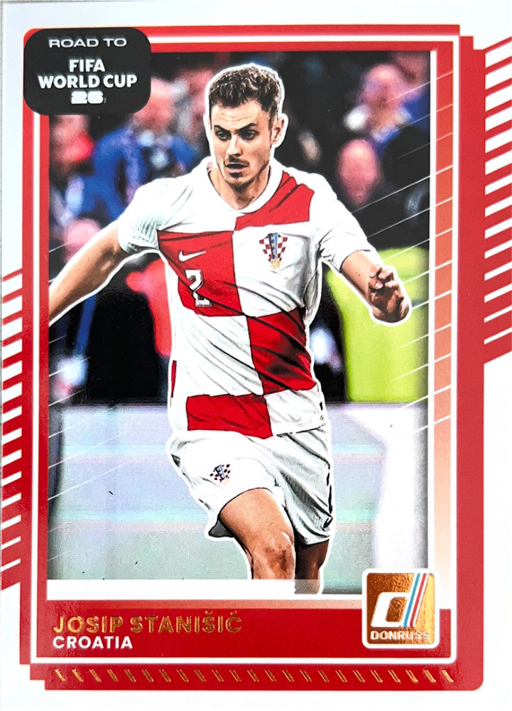 Josip Stanisic #60 Croatia | 2025-26 Donruss Road to FIFA World Cup
