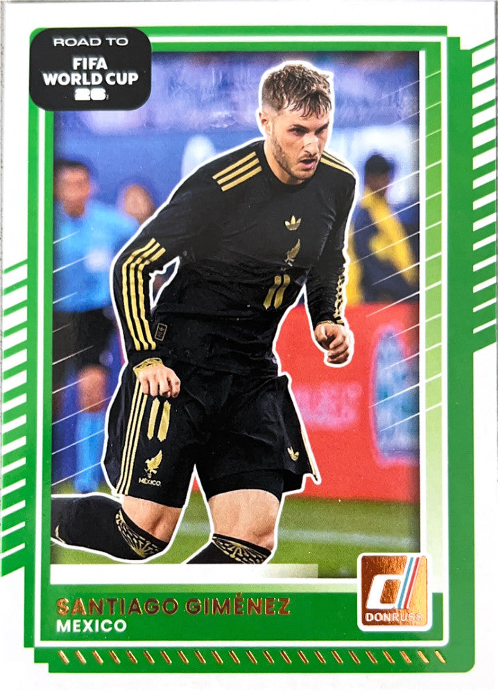 Santiago Gimenez #75 Mexico | 2025-26 Donruss Road to FIFA World Cup
