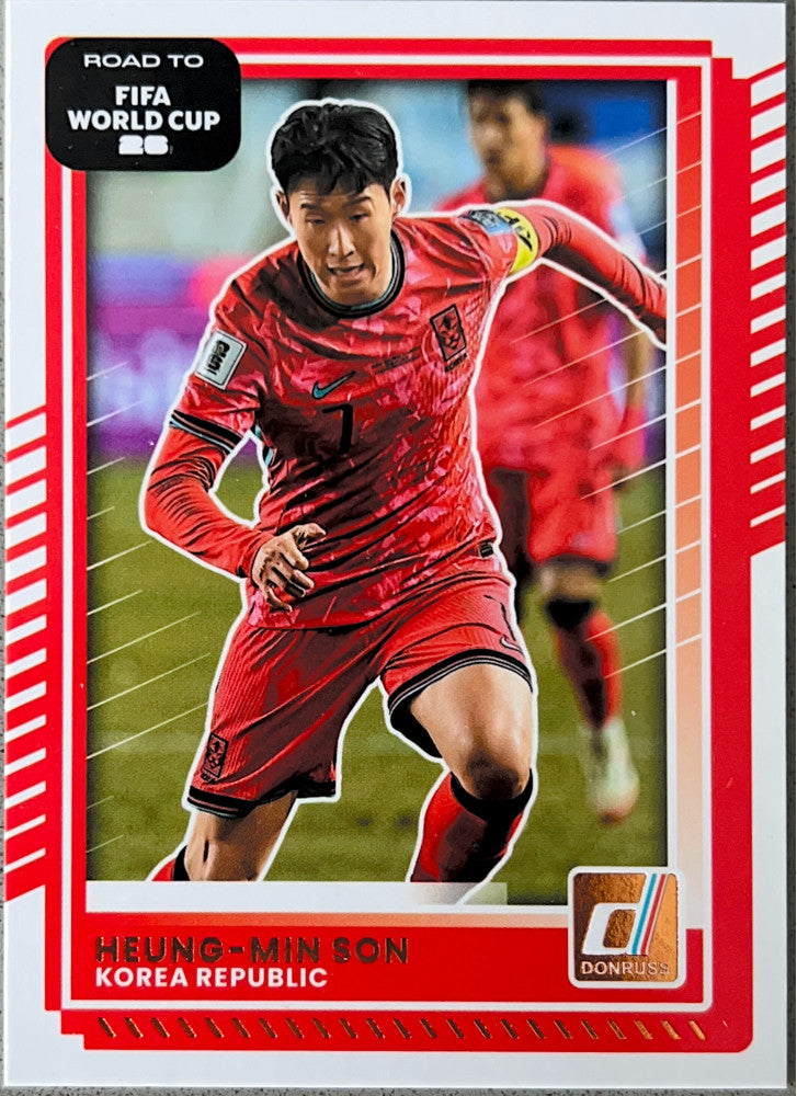 Heung-Min Son #102 Korea Republic | 2025-26 Donruss Road to FIFA World Cup
