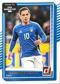 Giacomo Raspadori #118 Italy | 2025-26 Donruss Road to FIFA World Cup