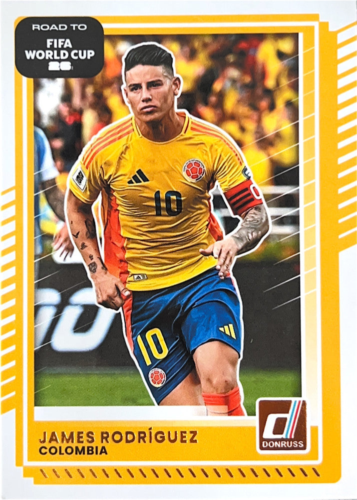 James Rodriguez #123 Colombia | 2025-26 Donruss Road to FIFA World Cup