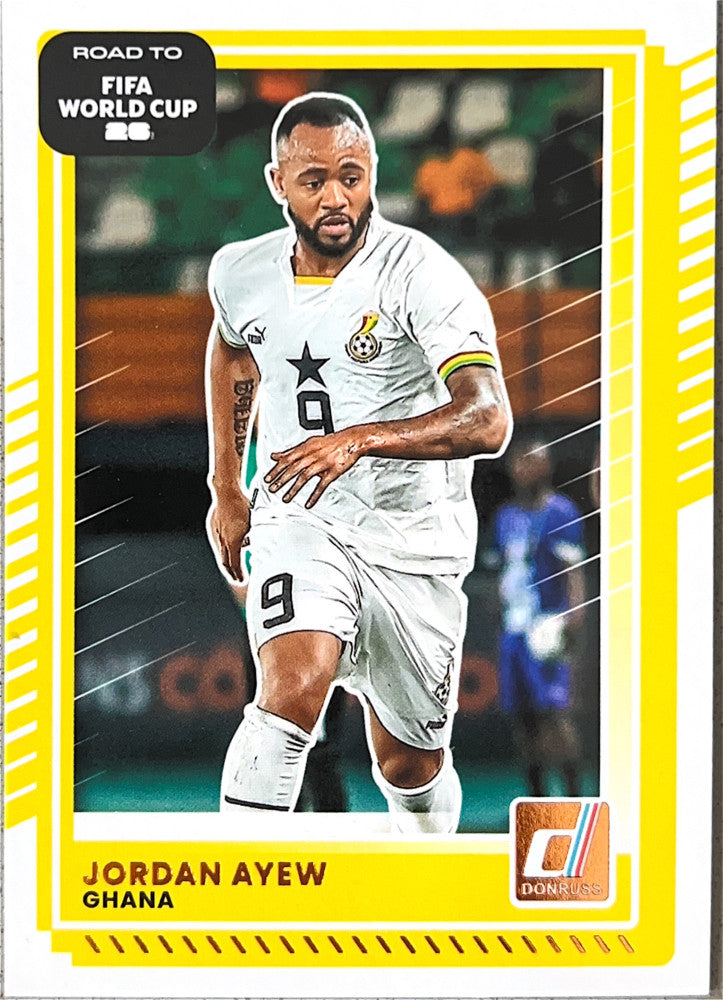 Jordan Ayew #128 Ghana | 2025-26 Donruss Road to FIFA World Cup