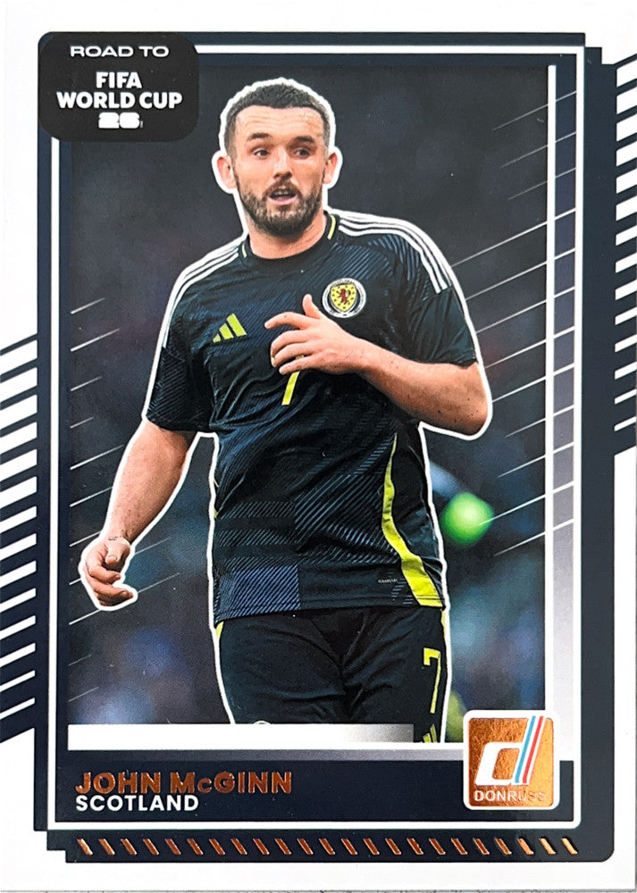 John McGinn #133 Scotland | 2025-26 Donruss Road to FIFA World Cup