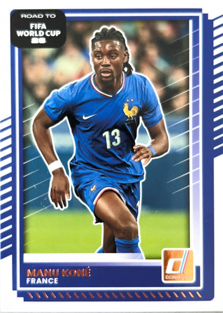 Manu Kone #136 France | 2025-26 Donruss Road to FIFA World Cup
