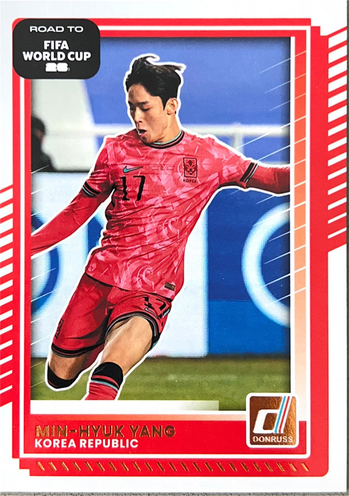 Min-Hyuk Yang #105 Korea Republic | 2025-26 Donruss Road to FIFA World Cup