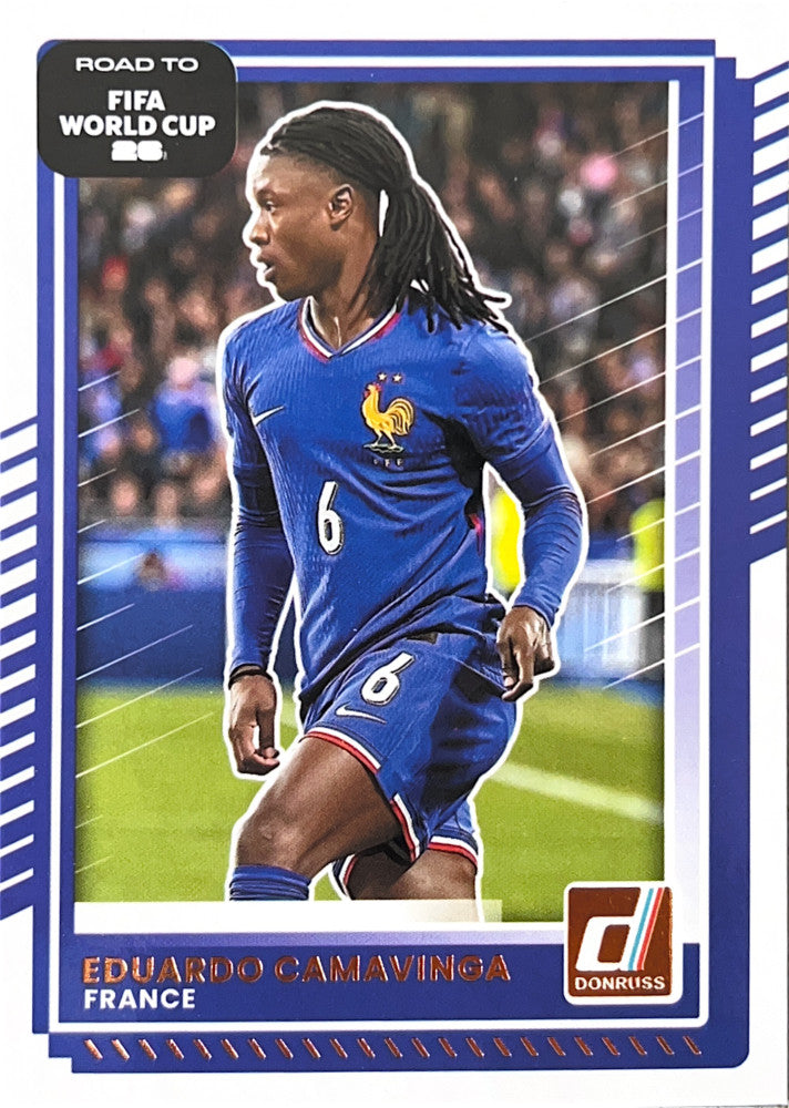 Eduardo Camavinga #141 France | 2025-26 Donruss Road to FIFA World Cup