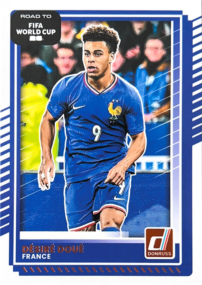 Desire Doue #143 France | 2025-26 Donruss Road to FIFA World Cup