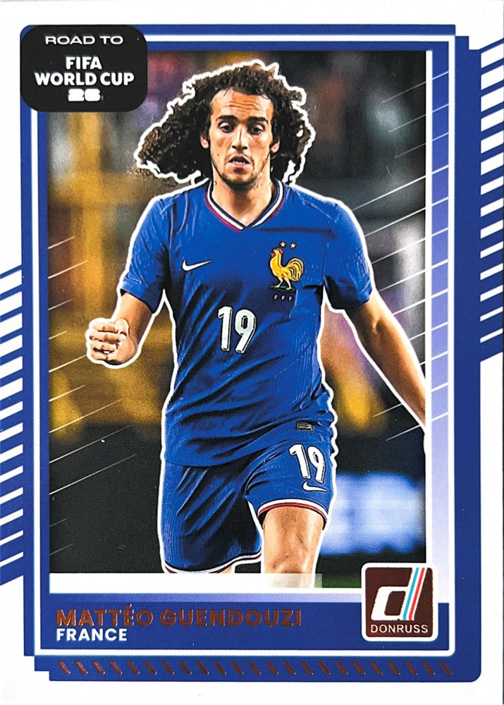 Matteo Guendouzi #144 France | 2025-26 Donruss Road to FIFA World Cup