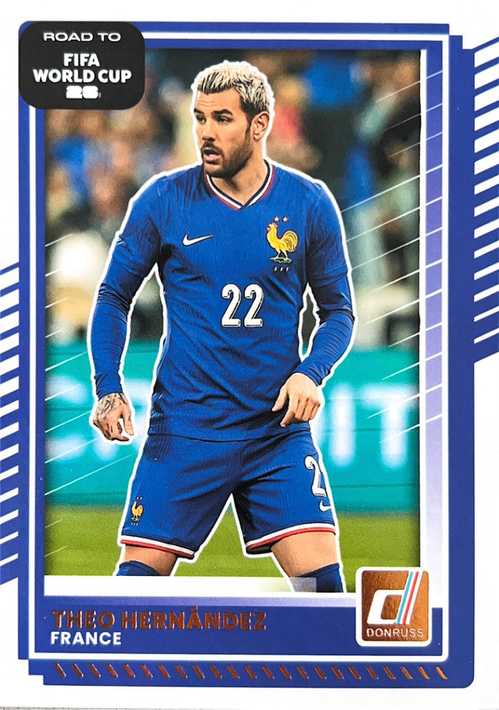 Theo Hernandez #147 France | 2025-26 Donruss Road to FIFA World Cup
