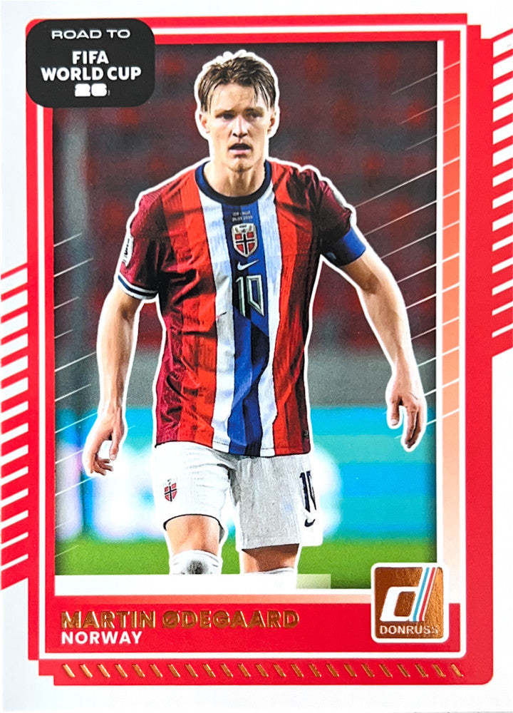 Martin Odegaard #166 Norway | 2025-26 Donruss Road to FIFA World Cup
