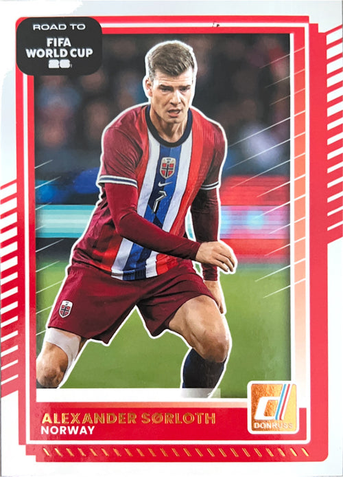 Alexander Sorloth #169 Norway | 2025-26 Donruss Road to FIFA World Cup