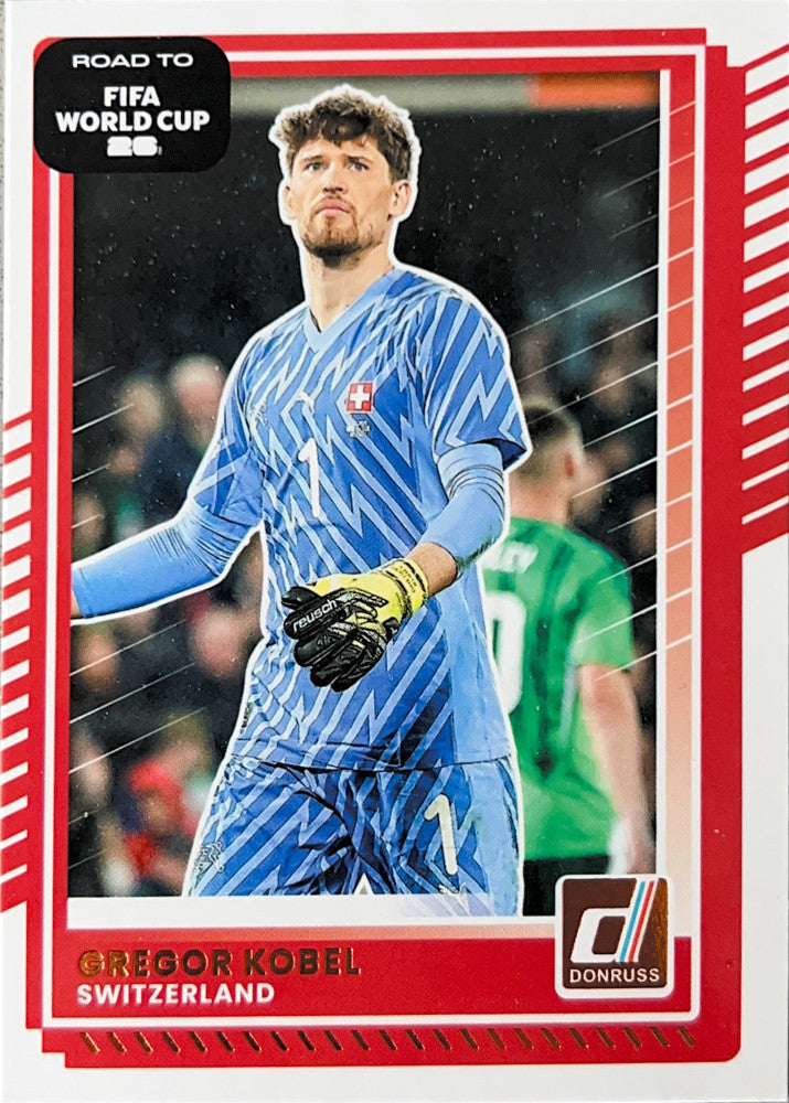 Gregor Kobel #175 Switzerland | 2025-26 Donruss Road to FIFA World Cup