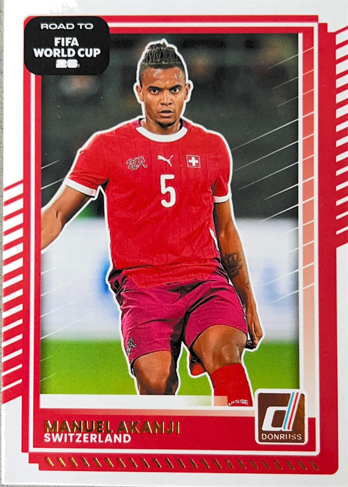 Manuel Akanji #176 Switzerland | 2025-26 Donruss Road to FIFA World Cup