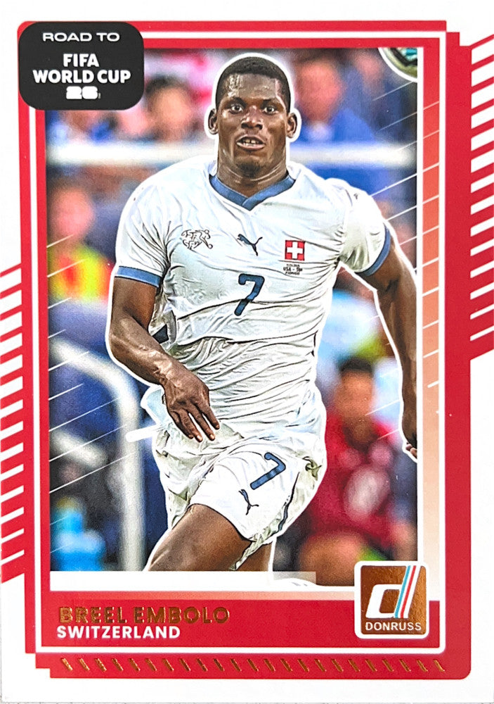 Breel Embolo #178 Switzerland | 2025-26 Donruss Road to FIFA World Cup