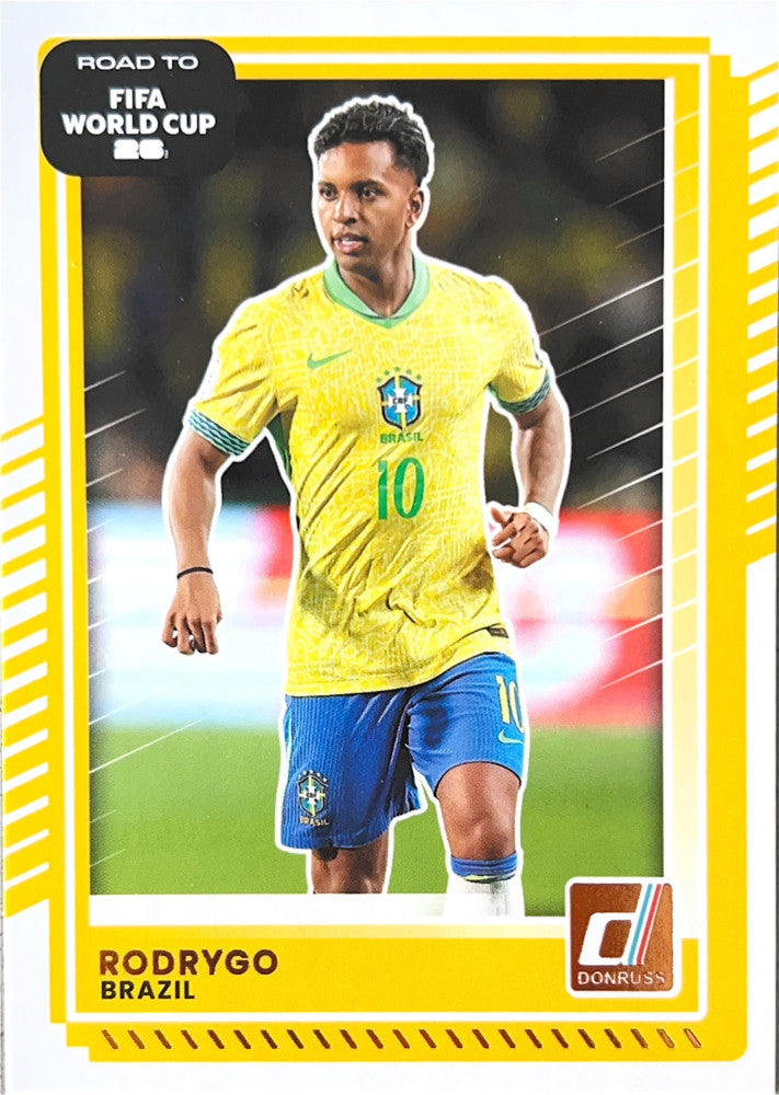Rodrygo #183 Brazil | 2025-26 Donruss Road to FIFA World Cup