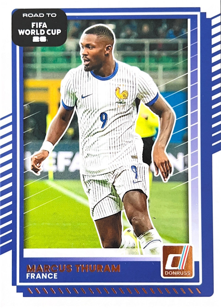 Marcus Thuram #148 France | 2025-26 Donruss Road to FIFA World Cup