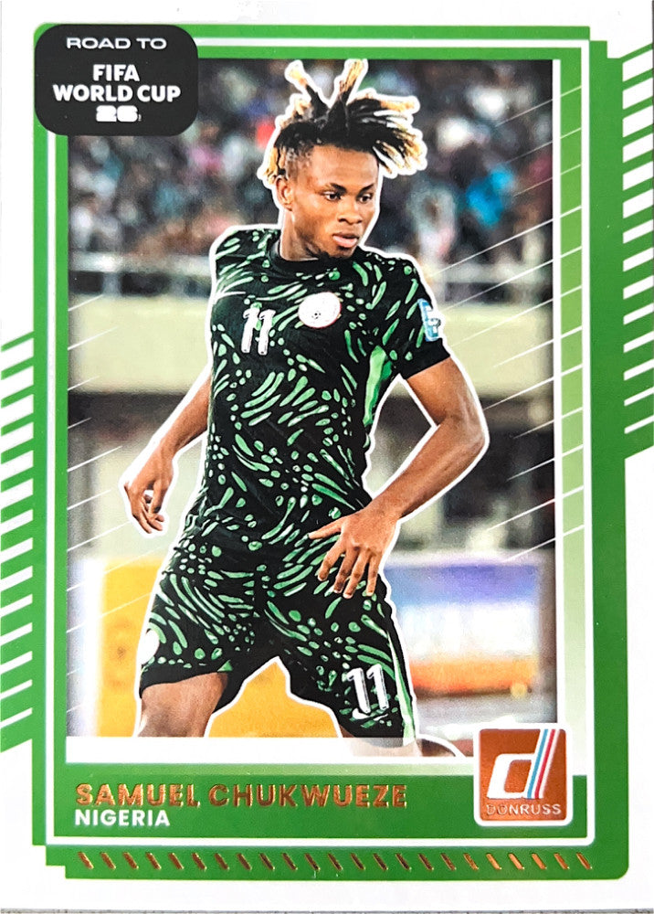 Samuel Chukwueze #194 Nigeria | 2025-26 Donruss Road to FIFA World Cup