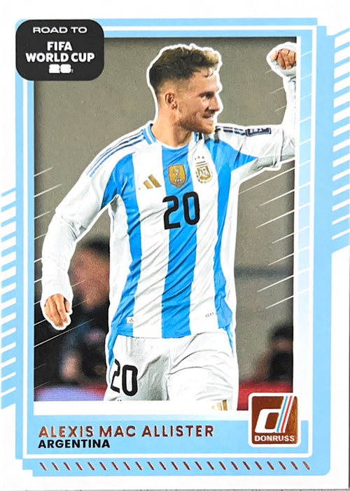 Alexis Mac Allister #156 Argentina | 2025-26 Donruss Road to FIFA World Cup