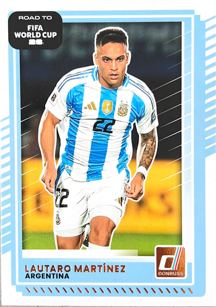 Lautaro Martinez #163 Argentina | 2025-26 Donruss Road to FIFA World Cup