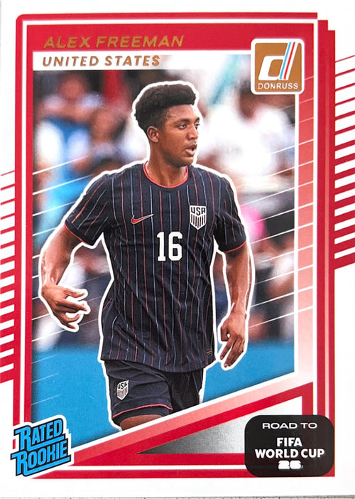 Alex Freeman #202 USA | 2025-26 Donruss Road to FIFA World Cup